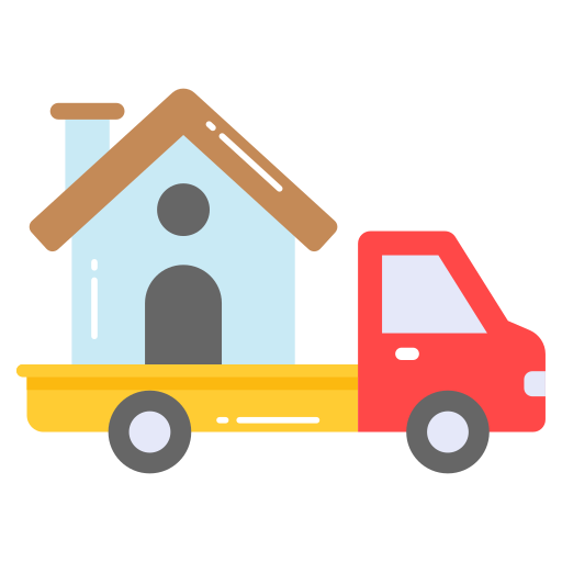 Moving home Generic color fill icon