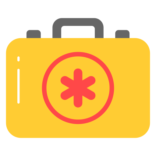 First aid kit Generic color fill icon
