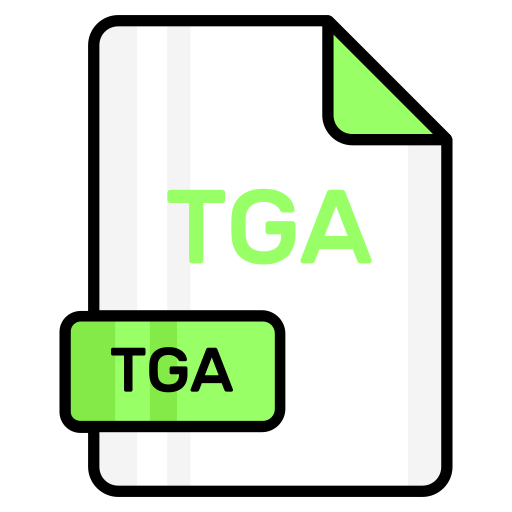 tga Generic color lineal-color icon