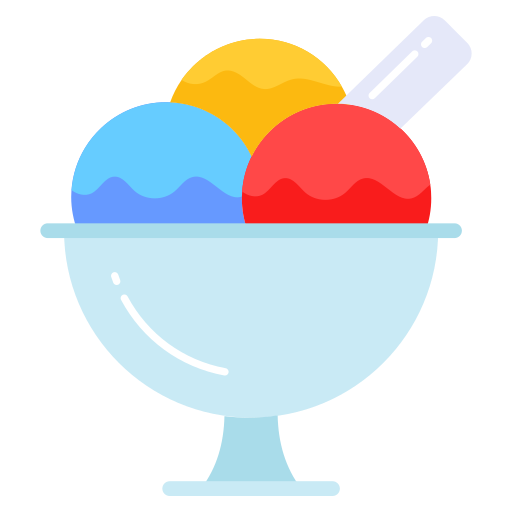 Чашка мороженого Generic color fill иконка
