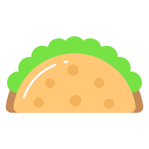 burrito Generic color fill Ícone