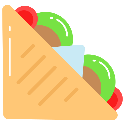 Sandwich Generic color fill icon
