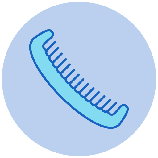 Hair comb Generic color lineal-color icon