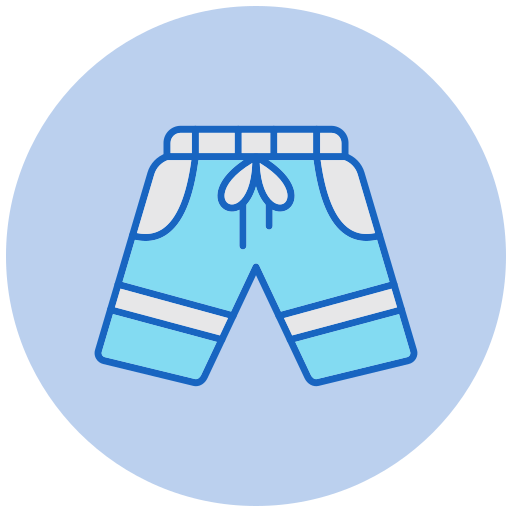 pantaloncini Generic color lineal-color icona