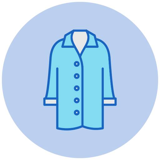 Пальто Generic color lineal-color иконка