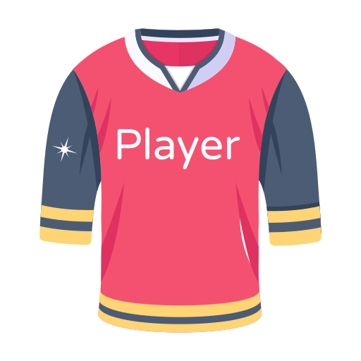 koszulka hokejowa Generic color fill ikona