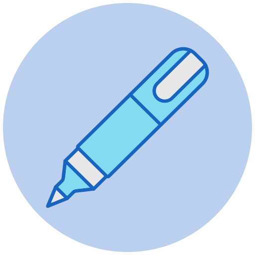 stylo correcteur Generic color lineal-color Icône