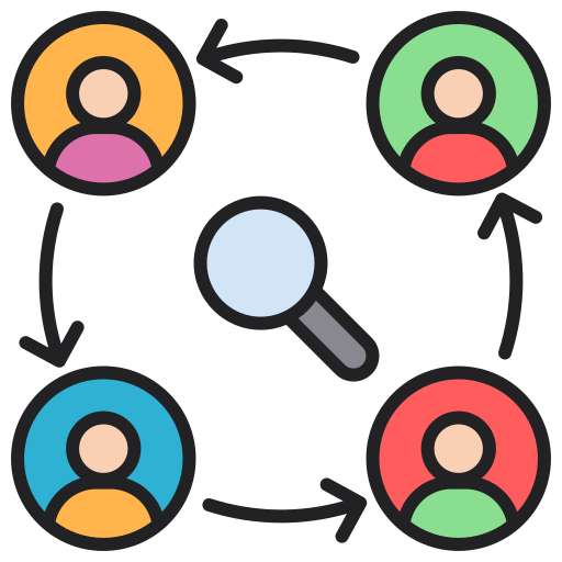 협력 관계 Generic color lineal-color icon