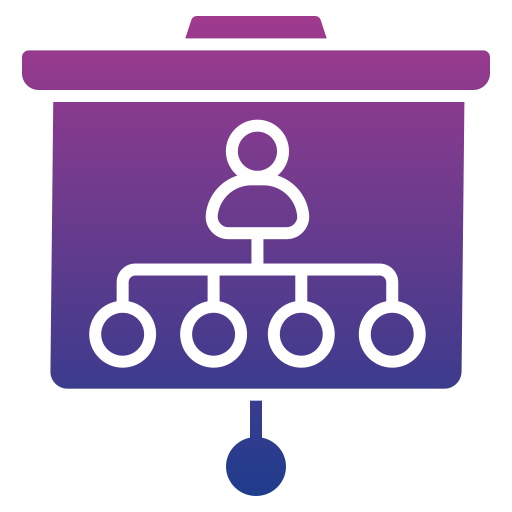 gestione della squadra Generic gradient fill icona