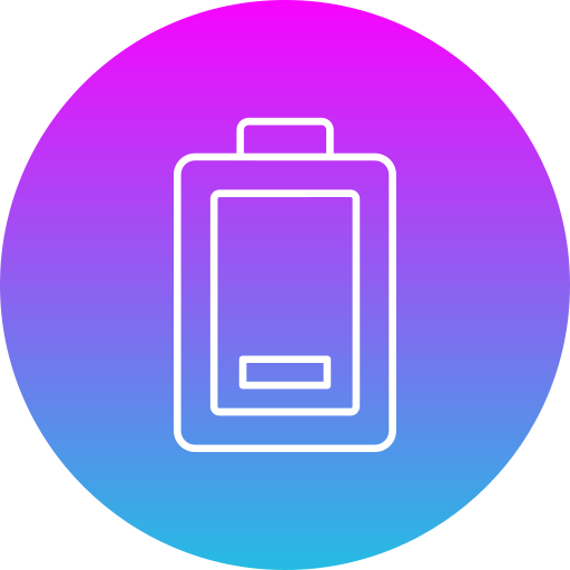 Low battery Generic gradient fill icon