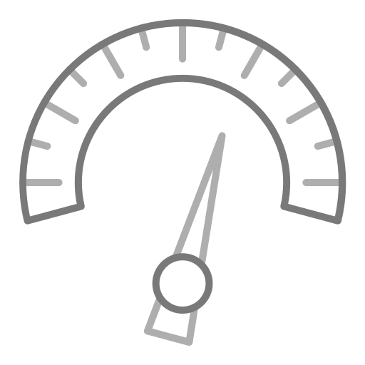 tachometer Generic color outline icon