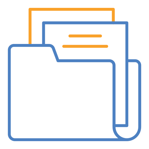 Folder Generic color outline icon