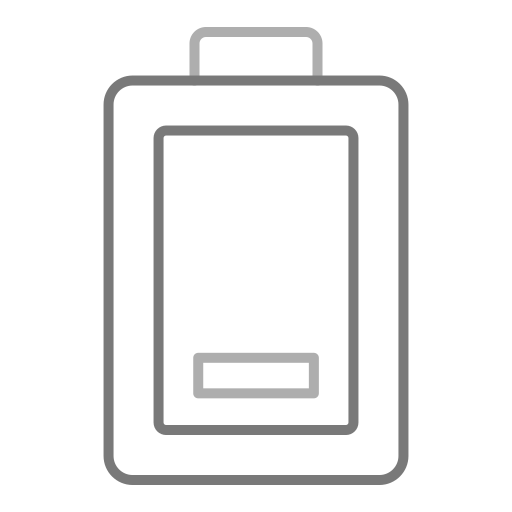 Low battery Generic color outline icon
