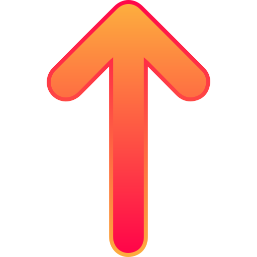 Arrow up Generic gradient lineal-color icon