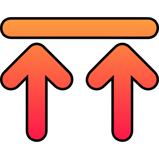 Arrows Generic gradient lineal-color icon