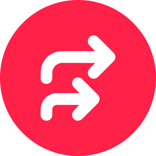 Turn right  Generic color fill icon