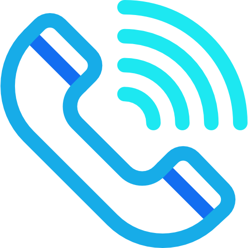 Telephone Basic Rounded Lineal Color icon