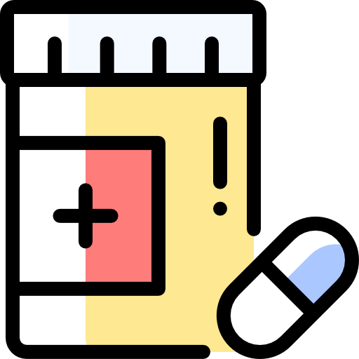 medizin Detailed Rounded Color Omission icon