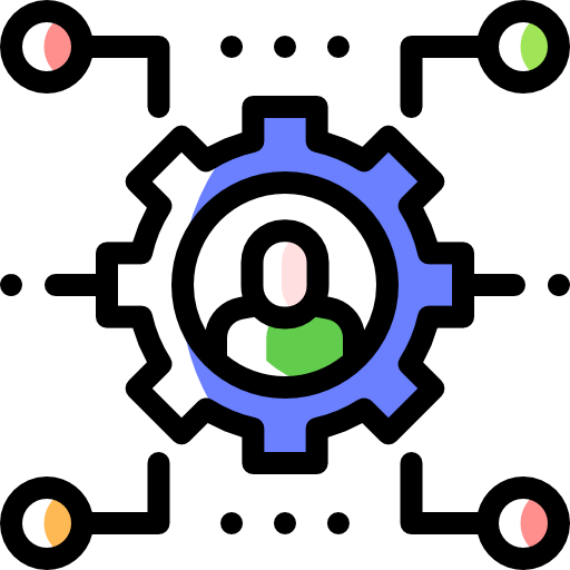 설정 Detailed Rounded Color Omission icon