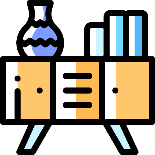 戸棚 Detailed Rounded Color Omission icon