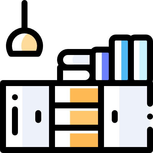 Cabinets Detailed Rounded Color Omission icon