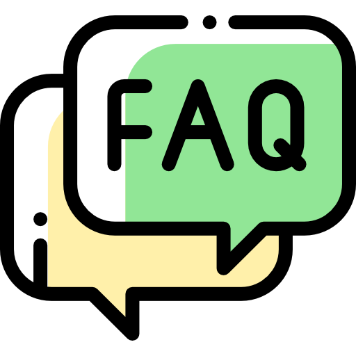 faq Detailed Rounded Color Omission icoon
