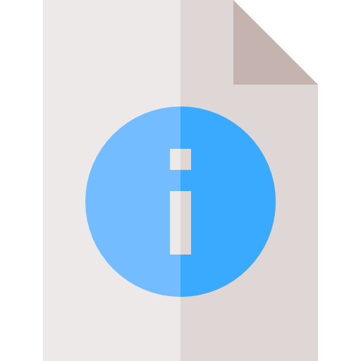 fichier Basic Straight Flat Icône