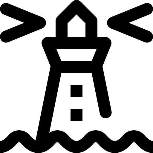 灯台 Super Basic Omission Outline icon