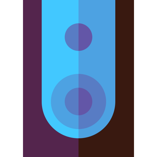 Speaker Basic Straight Flat icon