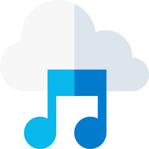 archivo de música Basic Straight Flat icono
