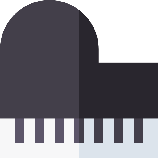 fortepian Basic Straight Flat ikona