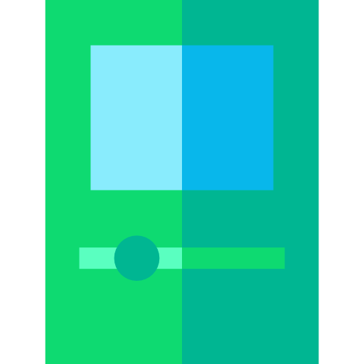reproductor de mp3 Basic Straight Flat icono
