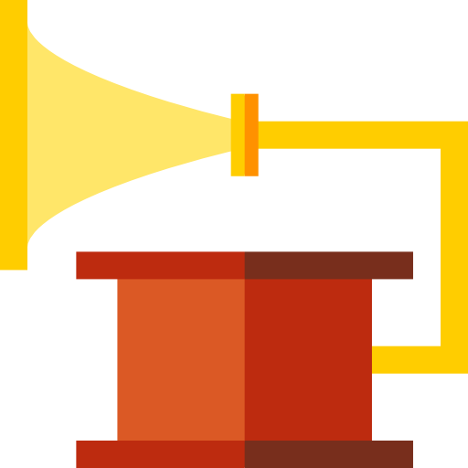 grammophon Basic Straight Flat icon