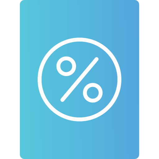 Taxes Generic gradient fill icon