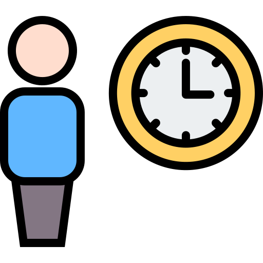gestione del tempo Generic color lineal-color icona