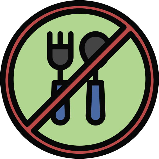 No Food Generic color lineal-color icon