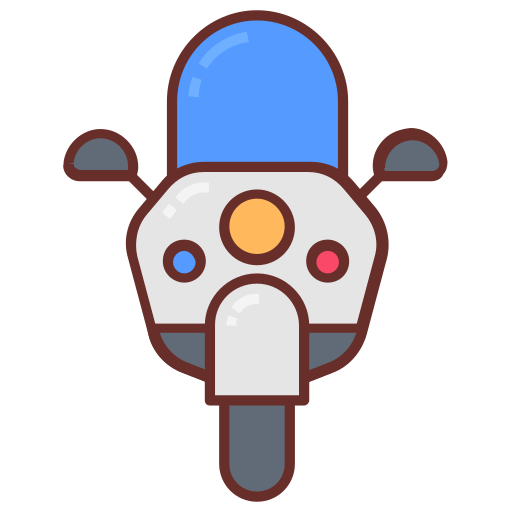 motorbike Generic color lineal-color icon