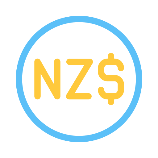 dolar nowozelandzki Generic color outline ikona