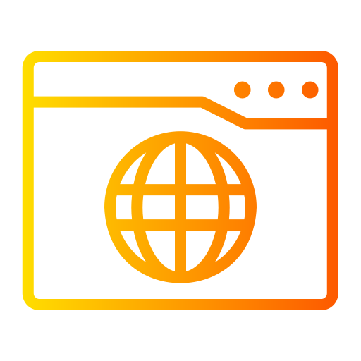 globale nachrichten Generic gradient outline icon
