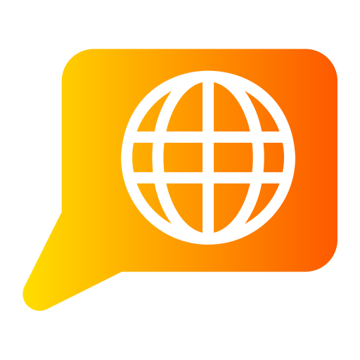 Global Network Generic gradient fill icon