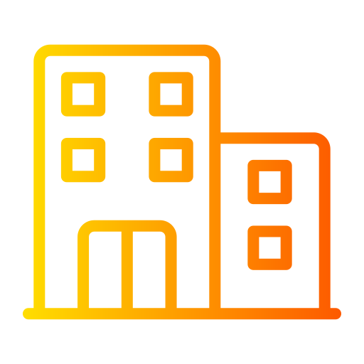 Office building Generic gradient outline icon
