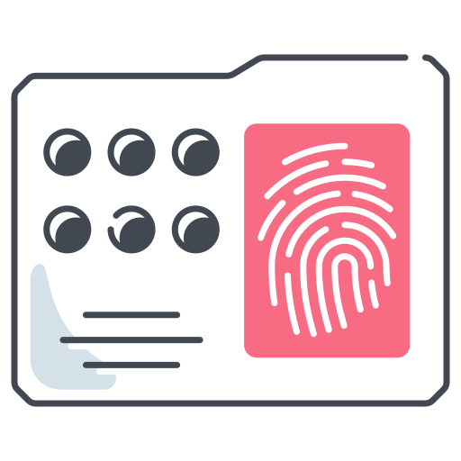 fingerscanner Generic color lineal-color icon