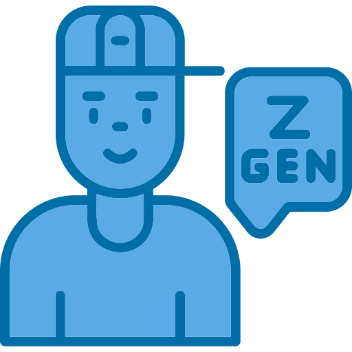 z世代 Generic color lineal-color icon