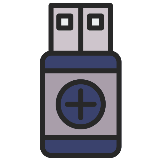 usb Generic color lineal-color icon