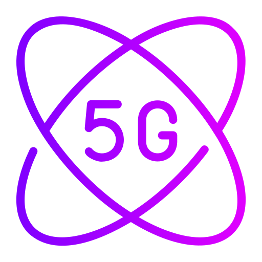 5g Generic gradient outline icon