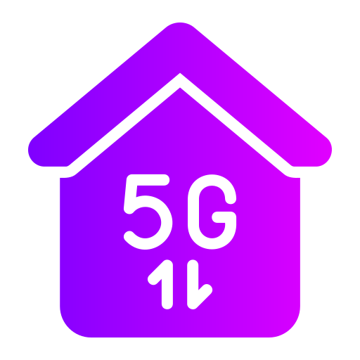 réseau domestique Generic gradient fill Icône