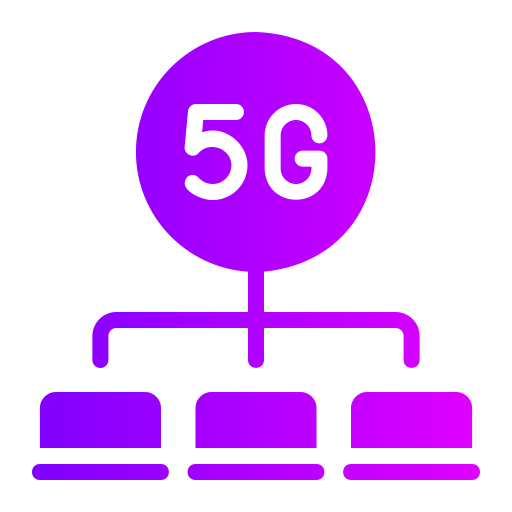 wiele urządzeń Generic gradient fill ikona