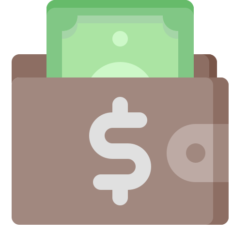 Wallet Generic color fill icon