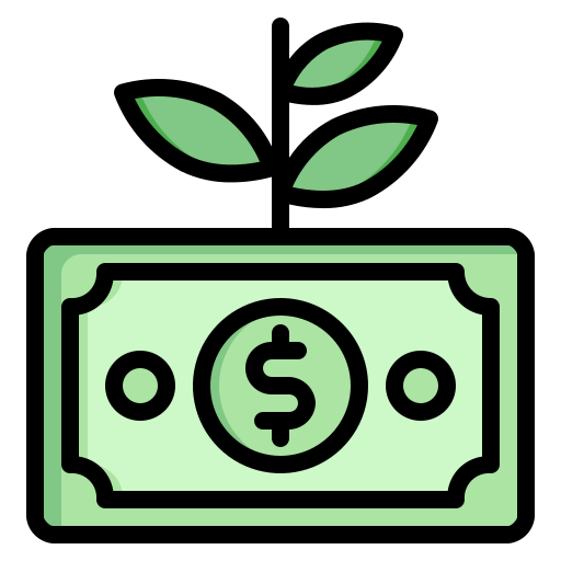 Money growth Generic color lineal-color icon