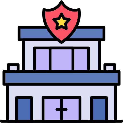 stazione di polizia Generic color lineal-color icona